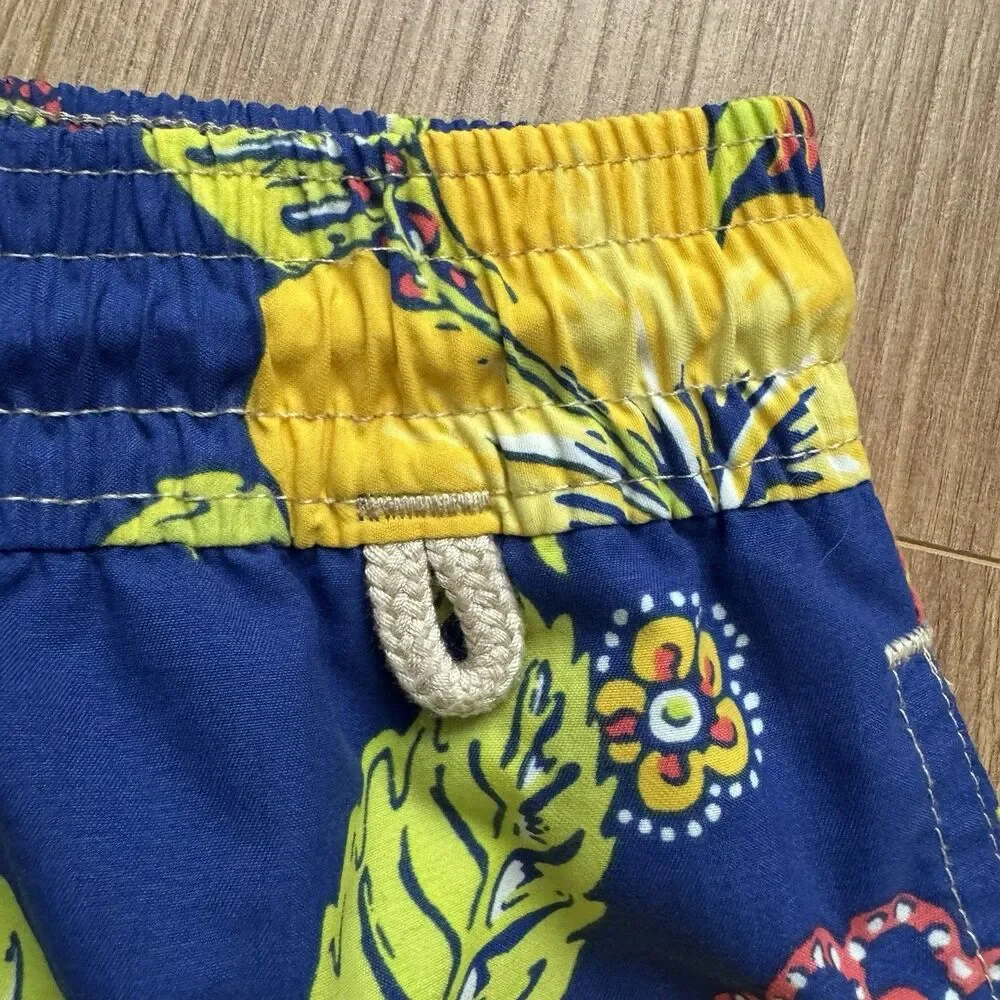 Polo Ralph Lauren Men’s Swimwear Sz L Aloha Hawaii Multicolor Mesh Lined Floral